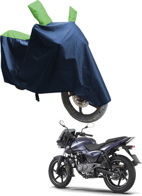 SS FOR YOUR SMART NEEDS Two Wheeler Cover for Bajaj(Pulsar 180 DTS-i, Blue, Green)