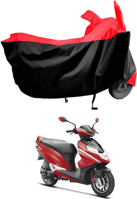 Amexride Two Wheeler Cover for Hero(Dare BS6, Red, Black)