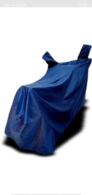 Mdstar Waterproof Two Wheeler Cover for Yamaha(Alpha, Blue)