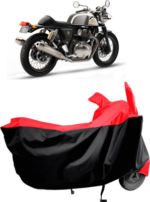 Amexride Two Wheeler Cover for Royal Enfield(Continental GT 650, Red)