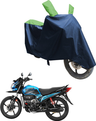 SS FOR YOUR SMART NEEDS Two Wheeler Cover for Hero(Passion Pro TR, Blue, Green)