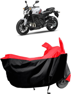 Amexride Two Wheeler Cover for Yamaha(FZ1, Red, Black)