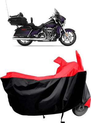Amexride Two Wheeler Cover for Harley Davidson(CVO Limited, Red)
