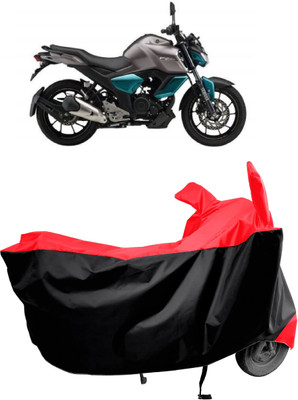 Amexride Two Wheeler Cover for Yamaha(FZ S V3, Red)