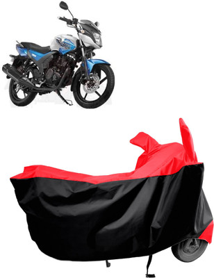 Amexride Two Wheeler Cover for Yamaha(SZ-RR V, Red)