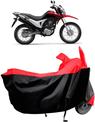 Amexride Two Wheeler Cover for Honda(NXR 160, Red)