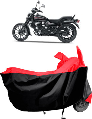 Amexride Two Wheeler Cover for Bajaj(Avenger 400 BS6, Red)