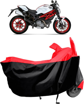 Amexride Two Wheeler Cover for Ducati(Monster 796 S2R, Red)