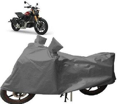 Anlopeproducts Waterproof Two Wheeler Cover for Indian(FTR 1200, Grey)