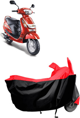 Amexride Two Wheeler Cover for Mahindra(Duro DZ, Red)