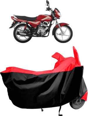 Amexride Two Wheeler Cover for Bajaj(CT100, Red)