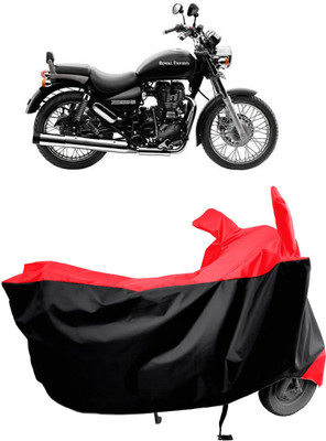 Amexride Two Wheeler Cover for Royal Enfield(Thunderbird 500, Red)