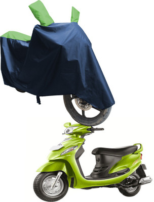 SS FOR YOUR SMART NEEDS Two Wheeler Cover for Mahindra(Rodeo RZ, Blue, Green)
