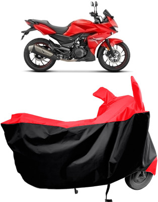 Amexride Two Wheeler Cover for Hero(MotoCorp Xtreme 200S, Red)