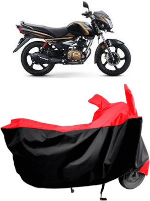 Amexride Two Wheeler Cover for TVS(Victor Premium, Red)