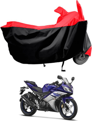 Amexride Two Wheeler Cover for Yamaha(YZF R15 Ver 2.0, Red)