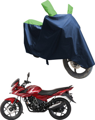 SS FOR YOUR SMART NEEDS Two Wheeler Cover for Bajaj(Discover 150 f, Blue, Green)