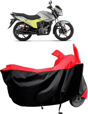 Amexride Two Wheeler Cover for Hero(Glamour Blaze, Red)