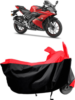 Amexride Two Wheeler Cover for Yamaha(YZF-R15 V3 New BS6, Red)
