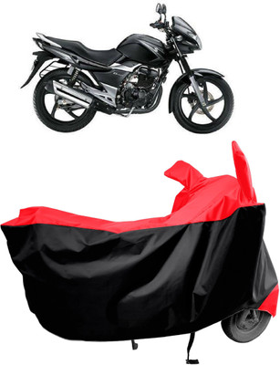 Amexride Two Wheeler Cover for Suzuki(GS 150R, Red)