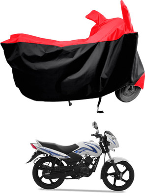 Amexride Two Wheeler Cover for TVS(Sport KS BS6, Red)