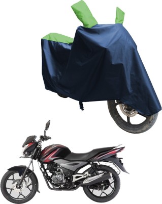 SS FOR YOUR SMART NEEDS Two Wheeler Cover for Bajaj(Discover 100 DTS-i, Blue, Green)