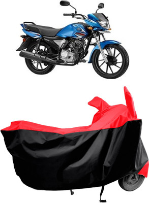 Amexride Two Wheeler Cover for Yamaha(Saluto RX, Red)