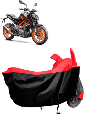 Amexride Two Wheeler Cover for KTM(250 Duke, Red)