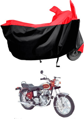 Amexride Two Wheeler Cover for Royal Enfield(Machismo 500, Red)