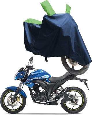 SS FOR YOUR SMART NEEDS Two Wheeler Cover for Suzuki(Gixxer, Blue, Green)