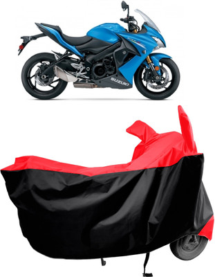Amexride Two Wheeler Cover for Suzuki(GSX S1000F, Red)