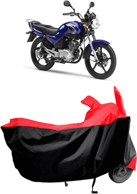 Amexride Two Wheeler Cover for Yamaha(YBR 125, Red)