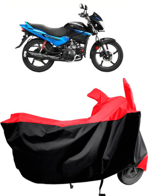 Amexride Two Wheeler Cover for Hero(Glamour, Red)