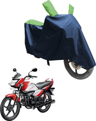 SS FOR YOUR SMART NEEDS Two Wheeler Cover for Hero(Splendor I Smart, Blue, Green)
