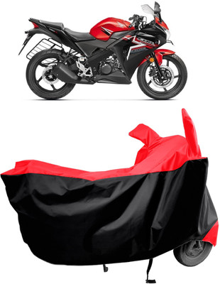 Amexride Two Wheeler Cover for Honda(CBR 150R, Red)