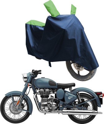 SS FOR YOUR SMART NEEDS Two Wheeler Cover for Royal Enfield(Squadron Blue, Blue, Green)