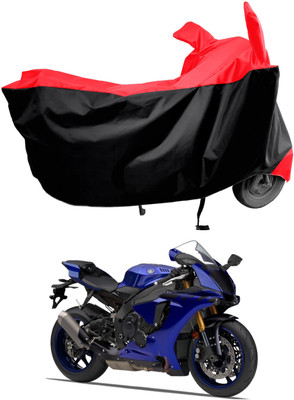 Amexride Two Wheeler Cover for Yamaha(YZF R1M BS6, Red)