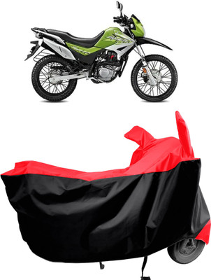 Amexride Two Wheeler Cover for Hero(Impulse, Red)