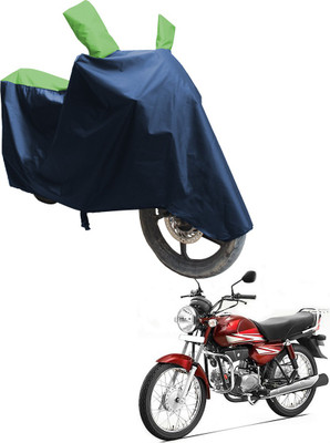 SS FOR YOUR SMART NEEDS Two Wheeler Cover for Hero(HF Dawn BS6, Blue, Green)
