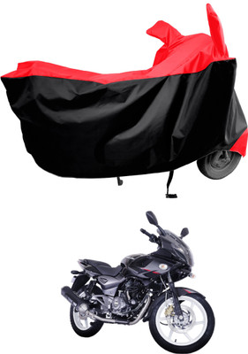 Amexride Two Wheeler Cover for Bajaj(Pulsar 220 DTS-i, Red)