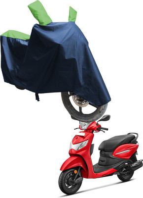 SS FOR YOUR SMART NEEDS Two Wheeler Cover for Hero(Pleasure Plus, Blue, Green)