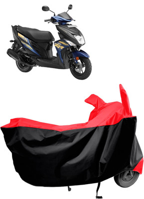 Amexride Two Wheeler Cover for Yamaha(Cygnus Ray ZR, Red)