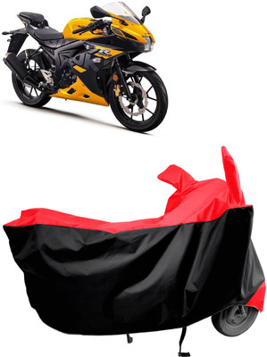 Amexride Two Wheeler Cover for Suzuki(GSX R150, Red)