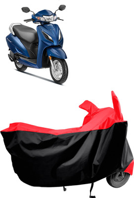 Amexride Two Wheeler Cover for Honda(Activa 6G, Red)
