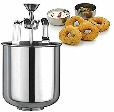 FIVANIO Stainless Steel Meduvada MFIVANIOer for Perfectly FIVANIOed & Crispy Medu Vada Vada Maker