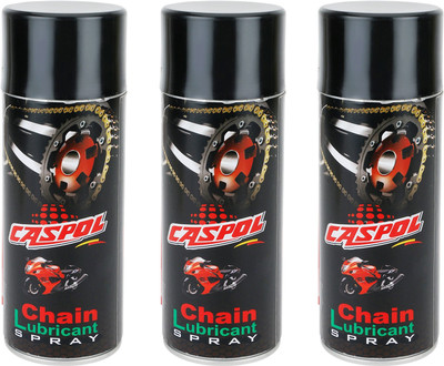 Caspol Chain Lubricant Chain Lube Spray For Bike 1200ml (Pack of 3) Chain Oil(1200 ml, Pack of 3)