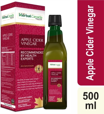 HARC Herbal Canada Pure Apple Cider Vinegar | Apple Sirka | Herbal & Ayurvedic Juice | 500ml Vinegar(500 ml)