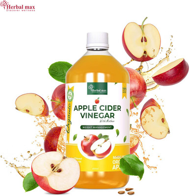 Herbal-max-raw-unfiltered-unpasteurized-apple For Rs. 287 @ 68% off