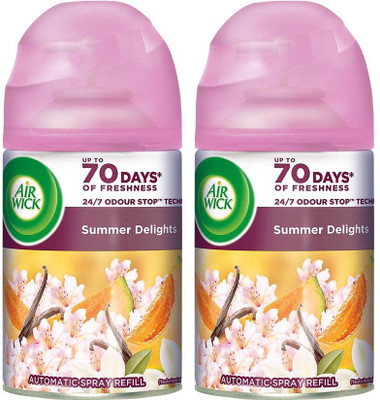 Airwick Summer Delight Refill Freshmatic Automatic Room Freshener Refill(2 x 250 ml)