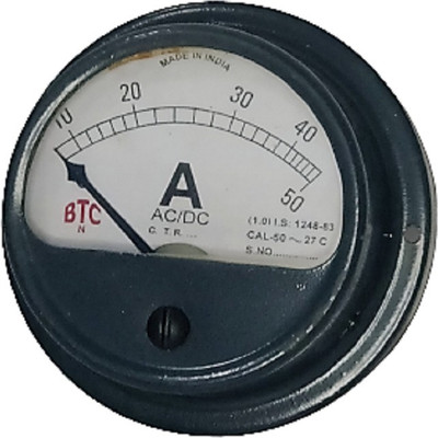 Ambika Sales Agencies AMP METER 50 AMP ROUND Ammeter